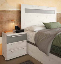 Load image into Gallery viewer, 3000 - ****FACTORY NEW**** - We are now stocking these high quality Valencian made bedsides (with matching headboards and chest of drawers). Heavy and solid and endorsed with the quality seal. Bedsides around 145€ each.
