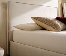 Cargar imagen en el visor de la galería, ***NEW!!*** NO SOLO PATAS "VELIA" - Padded headboard. 125cm high, 10cm thick. All sizes and colors available! Price starting from 345€.