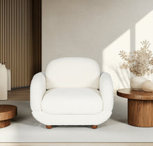 Load image into Gallery viewer, 1903 - **FACTORY NEW** Bouclé sofa (220cm) + chair = 1795€ for both!
