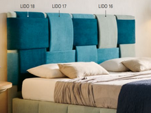 Load image into Gallery viewer, ***NEW!!*** NO SOLO PATAS "SAUMUR" - Padded headboard, 125cm high, 10cm thick. All sizes and colors available! Price starting from 560€.