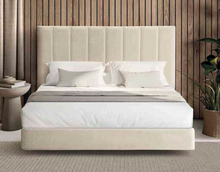 Cargar imagen en el visor de la galería, LA PREMIER "ARO BANERA" - "LEVITATING" BED BASE. Fabric or faux leather base. More colors available (click!) Made in Spain, 2 years warranty. Assembly and delivery free! ALSO AVAILABLE AS A CANAPE (STORAGE) BASE! Price starting from 450€.