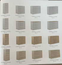 Cargar imagen en el visor de la galería, *** RAMIS - High quality Valencian made bedsides (with matching headboards and chest of drawers). Heavy and solid and endorsed with the quality seal. Bedsides around 145€ each. MATCHING CANAPE (UNDER BED BASES) AS WELL.