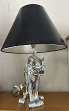 Load image into Gallery viewer, 1010 - Two LARGE (85cm high!) high quality leopard lamps!