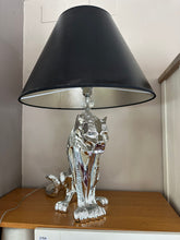 Load image into Gallery viewer, 1010 - Two LARGE (85cm high!) high quality leopard lamps!