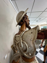 Load image into Gallery viewer, 1011 - Don Quijote and Sancho Panza statues! They were bought from a restaurant and the owner bought them new for 8000€!!! We are selling both for 1495€.
