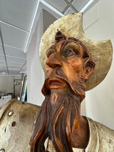 Load image into Gallery viewer, 1011 - Don Quijote and Sancho Panza statues! They were bought from a restaurant and the owner bought them new for 8000€!!! We are selling both for 1495€.