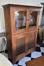 Load image into Gallery viewer, 1101 - Rustic display cabinet (127cm x 43cm, 180cm high)
