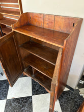 Load image into Gallery viewer, 1083 - Rustic vintage cupboard (81cm x 34cm, 106cm high)
