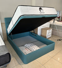 Cargar imagen en el visor de la galería, PACK OFFER FABRIC CANAPE + HEADBOARD - FABRIC CANAPÉ ON OR WITHOUT LEGS! PLUS HEADBOARD, CLICK TO SEE MORE INFO!