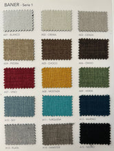 Cargar imagen en el visor de la galería, PACK OFFER FABRIC CANAPE + HEADBOARD - FABRIC CANAPÉ ON OR WITHOUT LEGS! PLUS HEADBOARD, CLICK TO SEE MORE INFO!