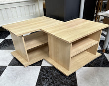 Load image into Gallery viewer, 1126 - Two bedside tables in very good condition. (WE HAVE TRHEE IN STOCK!) 50€ for two! (63cm x 44cm, 42cm high)
