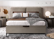 Cargar imagen en el visor de la galería, LA PREMIER "CANAPÉ 3000" - Canapé (lift up base) on legs! Fabric. More colors available (click!) Made in Spain, 2 years warranty. Assembly and delivery free!
