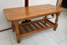 Load image into Gallery viewer, 1219 - Pine coffee table (100cm x 50cm, 47cm high)
