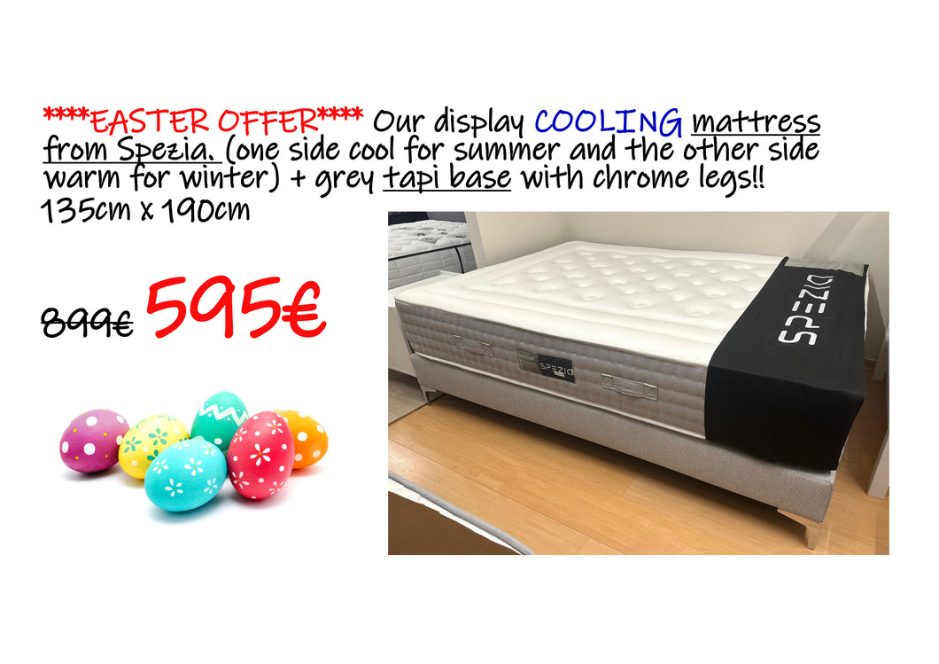 ******NEW****** Offer Easter - Spezia cooling mattress + tapi base 135cm x 190cm