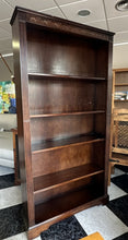 Cargar imagen en el visor de la galería, 1117 - Wooden bookshelf (100cm x 28cm, 195cm)
