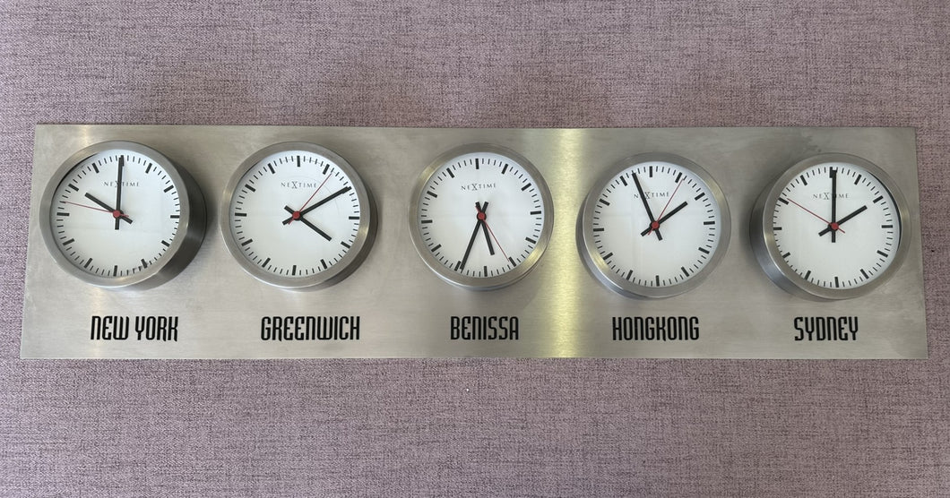 1157 - Clocks (74cm x 25cm)