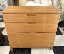 Cargar imagen en el visor de la galería, 1095 - High quality solid chest of drawers (80cm x 42cm, 74cm high) (The "stains" are sun beam)
