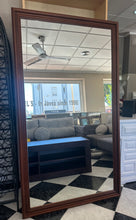 Cargar imagen en el visor de la galería, 1094 - Very large wooden mirror! (100cm x 180cm)
