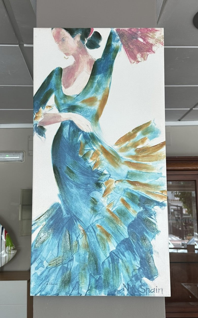 1177 - Canvas painting (40cm x 81cm)
