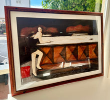 Cargar imagen en el visor de la galería, 1148 - Large framed picture (108cm x 78cm)
