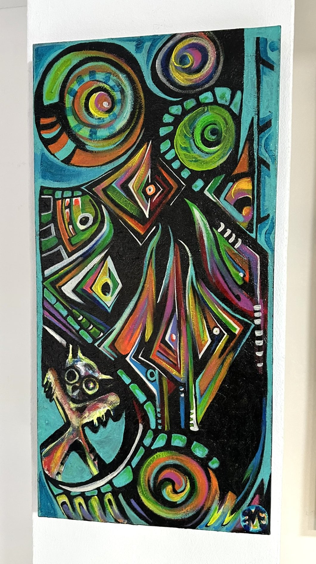 1192 - Canvas painting (60cm x 30cm)