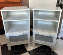 Cargar imagen en el visor de la galería, 1082 - Two bedside tables (41cm x 40cm, 73cm high) Both for 50€.
