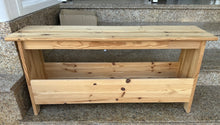 Cargar imagen en el visor de la galería, 1213 - Shoe bench (100cm x 26cm, 45cm high)
