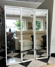 Load image into Gallery viewer, 1127 - Set of 3 mirrors (each mirror is 40cm x 151cm) 65€ for all three.
