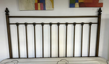 Cargar imagen en el visor de la galería, 1164 - Wrought iron heavy headboard (160cm across, 145cm high)
