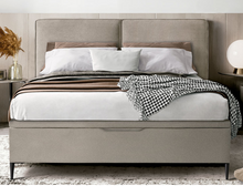 Load image into Gallery viewer, LA PREMIER "CANAPÉ 3000" - Canapé (lift up base) on legs! Fabric. More colors available (click!) Made in Spain, 2 years warranty. Assembly and delivery free!

