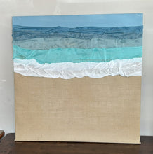 Cargar imagen en el visor de la galería, 1107 - Canvas picture made with fabric (80cm x 80cm)
