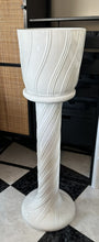 Load image into Gallery viewer, 1208 - Vase on pedestal (total height 100cm, vase diameter 27cm)
