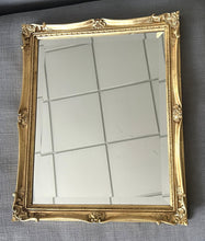 Load image into Gallery viewer, 1156 - Vintage golden mirror (48cm x 58cm)
