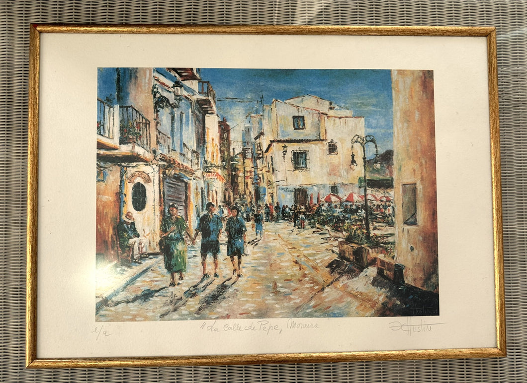 1196 - Moraira painting (67cm x 47cm)