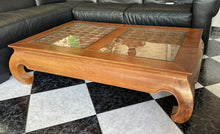 Load image into Gallery viewer, 1006 - Teak opium table (130cm x 82cm, 36cm high)
