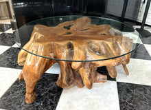 Load image into Gallery viewer, 1005 - Drift wood coffee table (90cm across, 42cm high)
