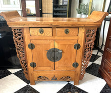 Load image into Gallery viewer, 1013 - Qing Dynasty Vintage Chinese Altar Cabinet (112cm x 42cm, 96cm high).
