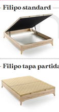 Cargar imagen en el visor de la galería, ***NEW!!*** - NOSOLOPATAS "r FILIPO" - Fabric canapé. Different colors and All sizes available! Matching headboards available, see them under the headboard section.
