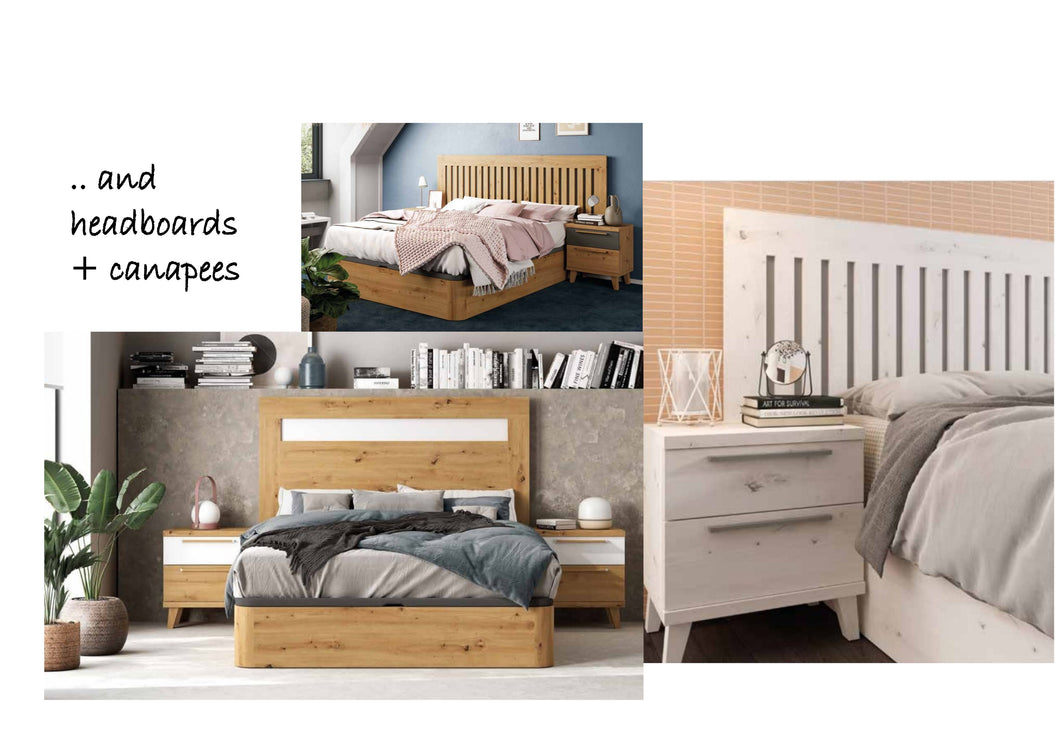 2998 - ****FACTORY NEW**** - Headboards, can be customized (white black etc) CLICK!!  Double or king size 245€ (the other two 215€ or 325€). MORE MODELS AVAILABLE, CLICK FOR MORE!! Also available in super king size (for wall mount)