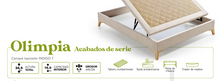 Cargar imagen en el visor de la galería, ***NEW!!*** - NOSOLOPATAS "OLIMPIA" - Fabric canapé. Different colors and All sizes available! Matching headboards available, see them under the headboard section. Price starting from 609€.
