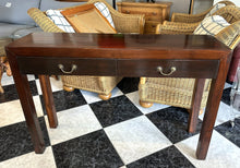 Load image into Gallery viewer, 1019 - Wooden console table (120cm x 33cm, 80cm high)
