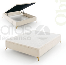 Cargar imagen en el visor de la galería, ***NEW!!*** - NOSOLOPATAS "OBI" - Fabric canapé. Different colors and All sizes available! Matching headboards available, see them under the headboard section. Price starting from 604€.
