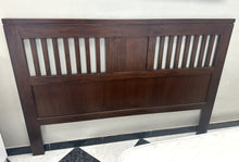 Load image into Gallery viewer, 1097 - Wooden headboard (160cm wide, 110cm high)
