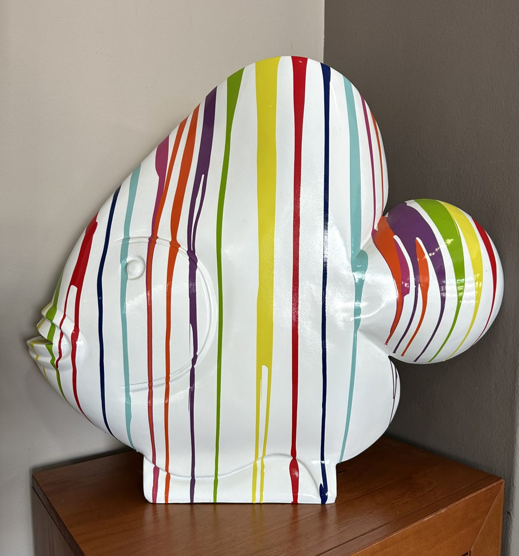 1003 - Fish statue (68cm x 54cm)