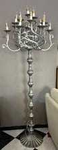 Load image into Gallery viewer, 1137 - Large fantastic candelbra, the electric does not work, but it would be very sad to throw it away. If somebody could turn it in to a candelabra with candles perhaps? Hence the price. (210cm)
