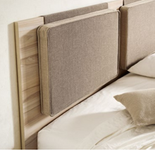 Cargar imagen en el visor de la galería, ***NEW!!*** NO SOLO PATAS "ALOE 2" WITH PILLOWS  - Wooden headboard. 120cm high, 7,5cm thick. All sizes and colors available! Price starting from 295€.
