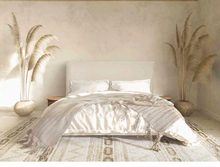 Load image into Gallery viewer, LA PREMIER "BALI" - 120cm high, 7cm thick. Fabric or faux leather. Available in all sizes and different colors (click!). PRICE STARTING FROM 250€
