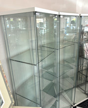 Cargar imagen en el visor de la galería, 1085 - Three display cabinets (each 43cm x 37cm, 164cm high) 95€ each!  TWO SOLD!! ONE REMAINING!!
