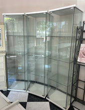 Cargar imagen en el visor de la galería, 1085 - Three display cabinets (each 43cm x 37cm, 164cm high) 95€ each!  TWO SOLD!! ONE REMAINING!!
