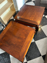 Load image into Gallery viewer, 1022 - Dark Opium tables. (Each is: 90cm x 90cm, 38cm high) 145€ each. 1 SOLD! 1 REMAINING!
